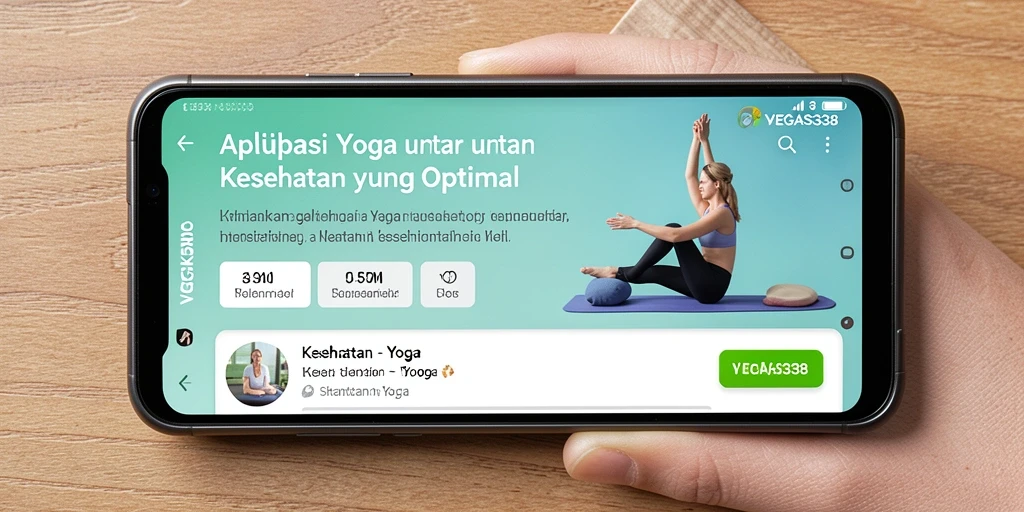 Tampilan antarmuka VEGAS338 dengan berbagai pilihan yoga.