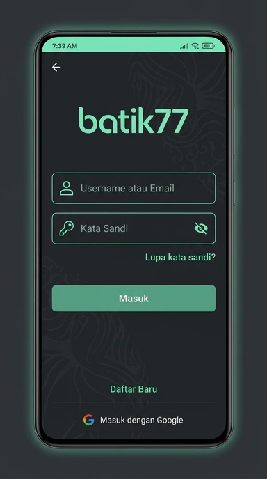 Masuk Akun Batik77 dengan Mudah dan Cepat